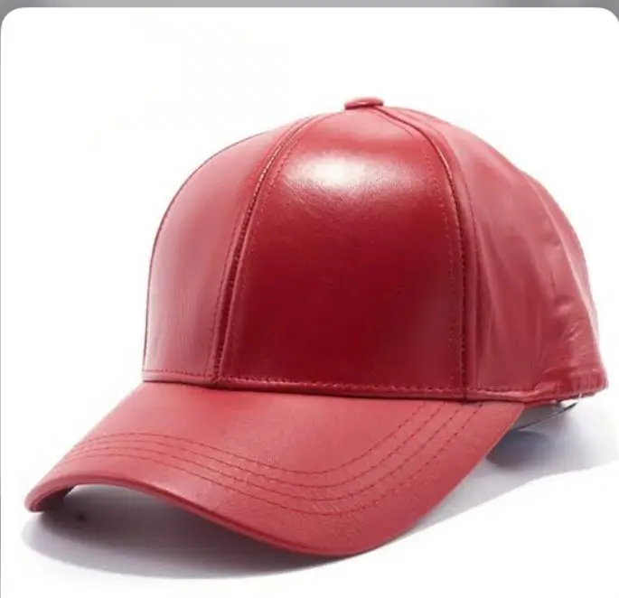 Wholesale price Handmade leather Baseball Hat Wide Brim Western Style out door sun shading Hat for Men & Women