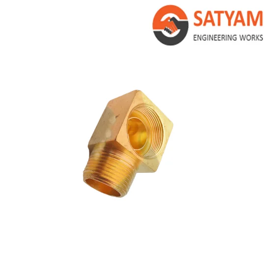 Brass 90 Degree street Elbow pipe fittings on hot sale by ISO standard Indian manufacturer company