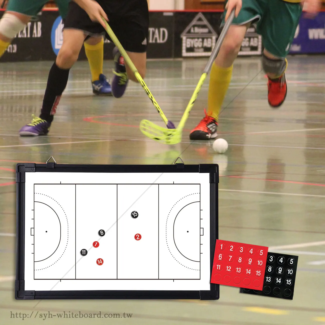 Professional magnetic hockey tactic board hockey tactical hockey white board coach board