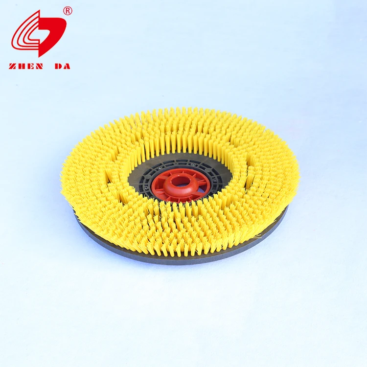 Scrubber machine round brushes for cleaning floor machine