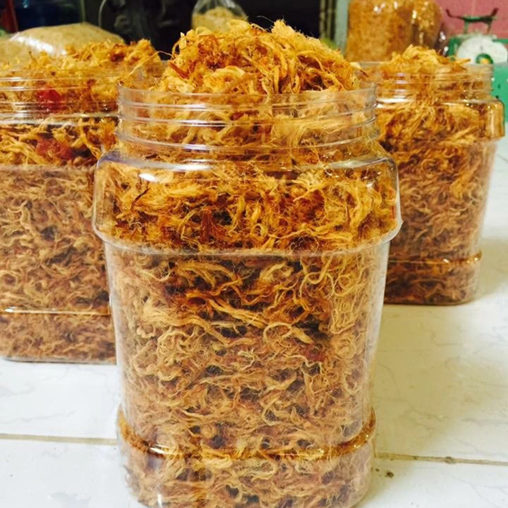 Made In Vietnam Healthy Dried Shredded Spicy Chicken with garlic Type 2