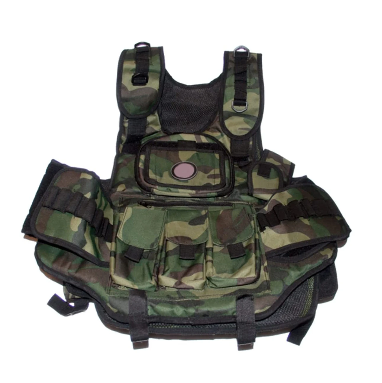 Men s Chest Protector Air soft Combat Military Camouflaged Army Soldier Paintball Shooting Sports Molle Hunting Tactical