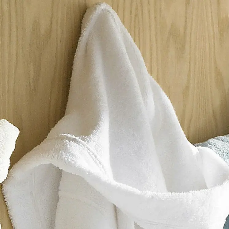 Банный халат унисекс из махровой ткани длинный банный степлера 100% хлопка для отелей/СПА классические банные халаты мужчин и женщин