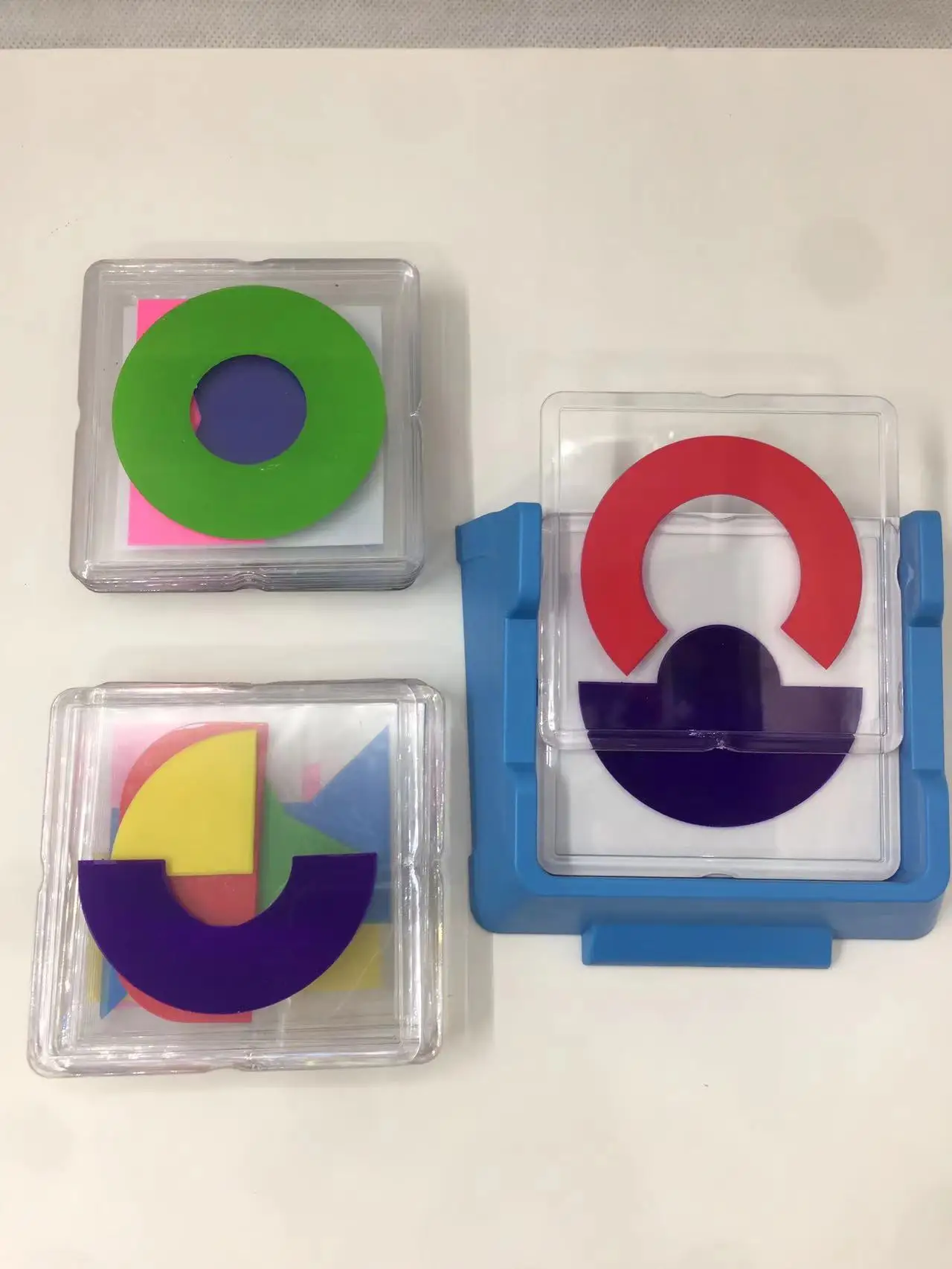 New arrival Educational Craphic overlay game for kids Intellectual development Art Mathematics ABS materials