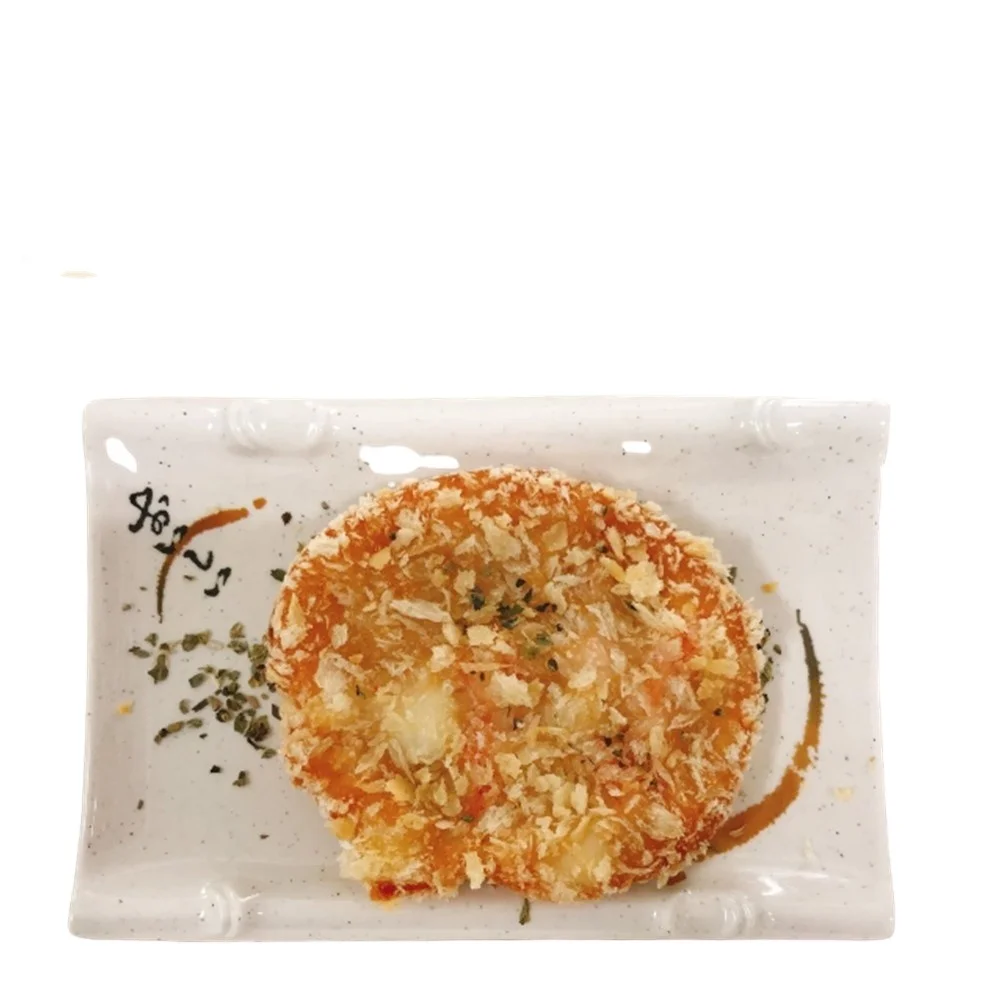  Прямая поставка с завода Li An Shin Золотой хрустящий стейк креветки со вкусом для Тайваньского