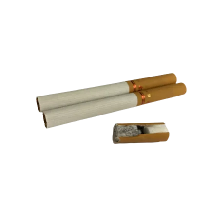 Korea OEM triple black charcoal filter from filter rods for cigarette makers or tube filter makers with cigarette making machine