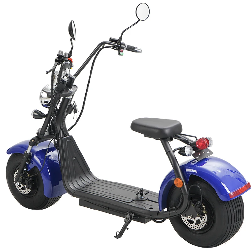 
GOOD RATE NEW Chopper electric scooter EEC COC 1000w motorcycle citycoco scooter with removable battery bike bicycle motor 