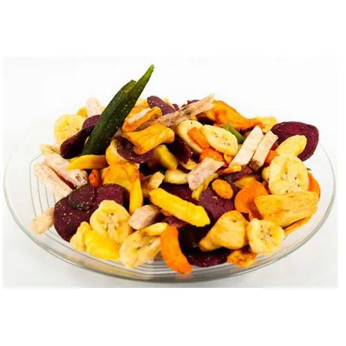  Самые продаваемые смешанные чипсы из сушеных фруктов и овощей очень вкусные высококачественные Вьетнама