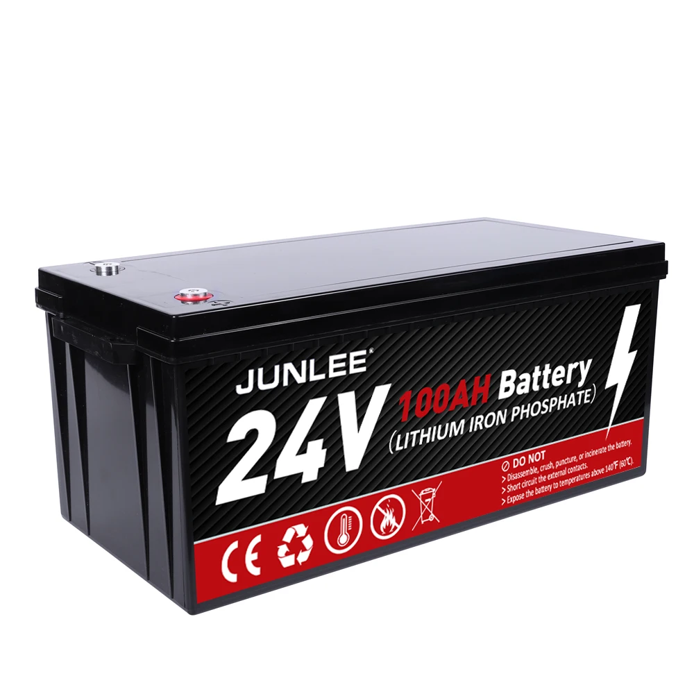 Литий-ионный lifepo4 батарея мощная энергетическая (солнечная энергетическая система 24v 100ah 200ah батарея