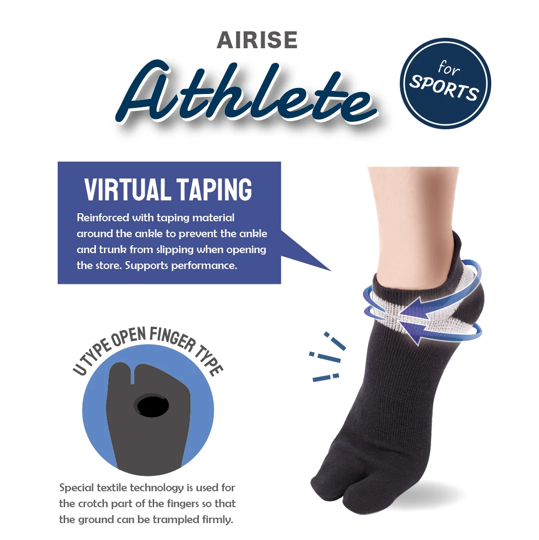 Японские функциональные корректирующие кашемировые спортивные носки для бега для мужчин