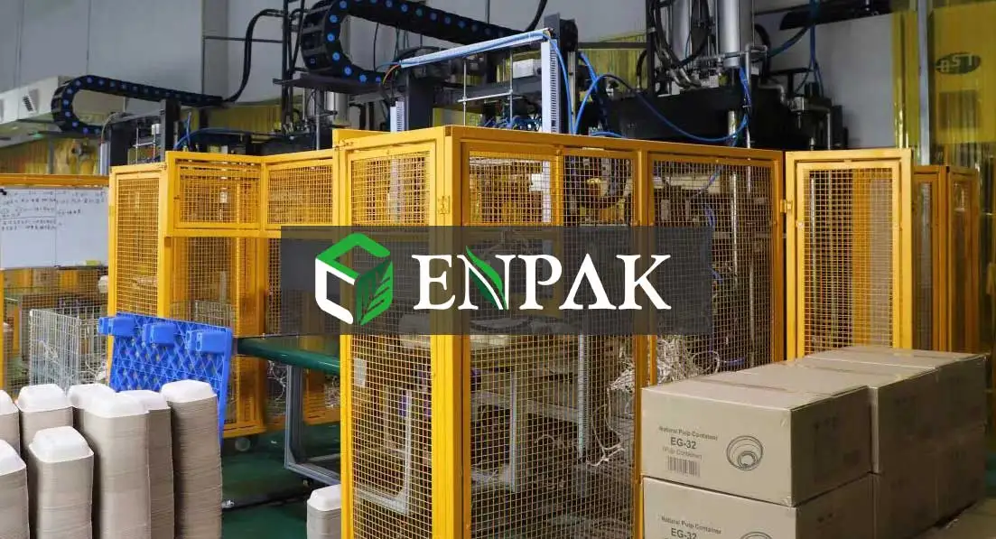 Customized CPET/PP laminated Bio Degradable Compostable Bagasse Pulp Food Packaging 