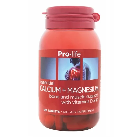 
Pro-life Calcium + Magnesium | Vitamins and Minerals to Support Healthy Bones and Muscle Contraction 