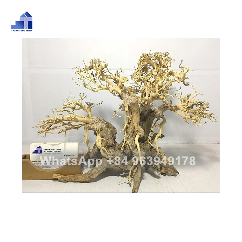 2024 Hot Sale Bonsai Driftwood for Aquarium accessories landscaping fish tank filter WhatsApp +84 963949178