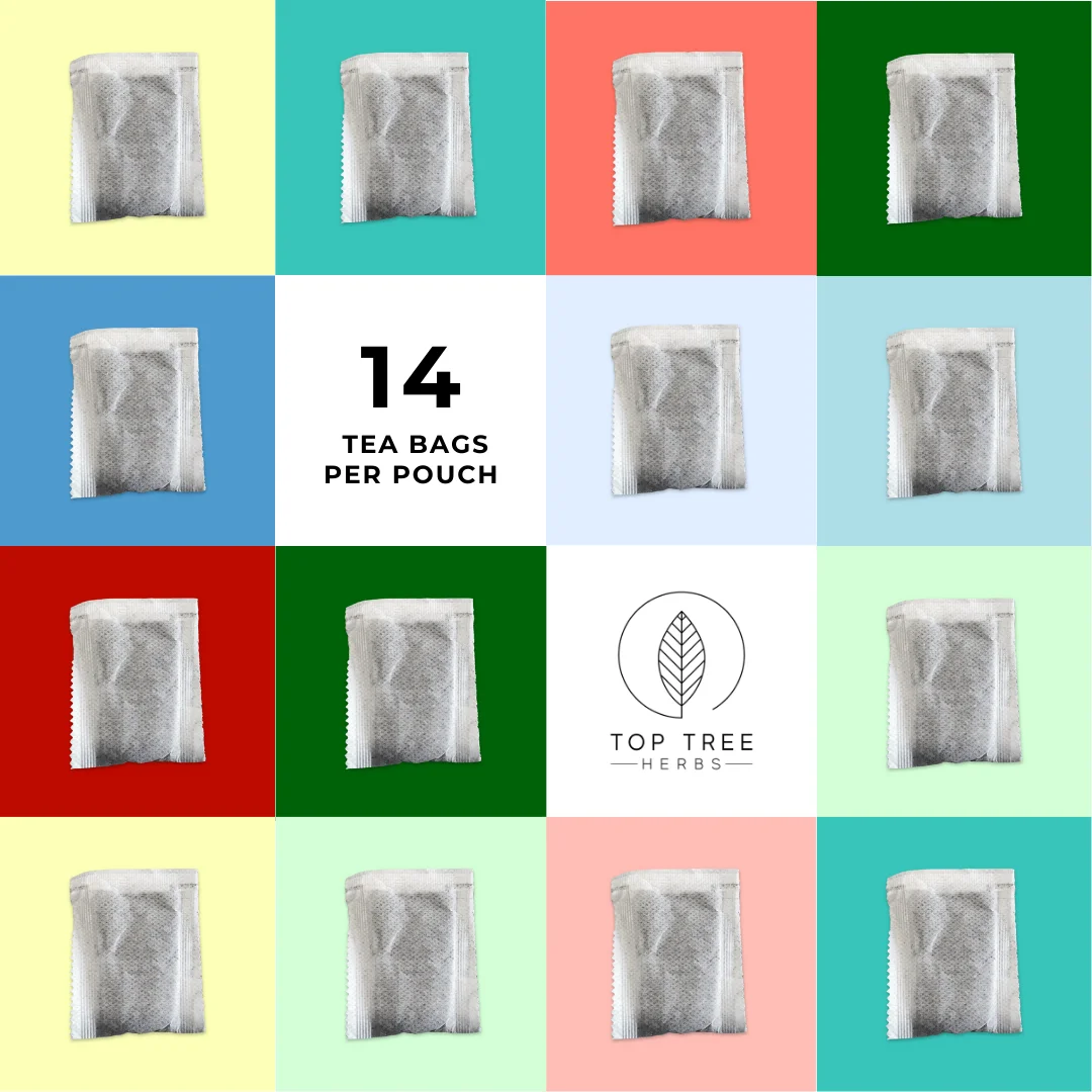 Чайные пакетики Top Tree Herbs White Borneo Kratom с высоким содержанием алкалоидов 14 пакетиков в пакетике чайные для утреннего чая