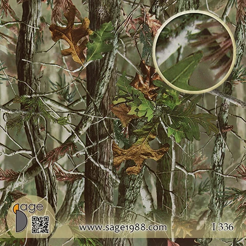 Тайваньская гидрографическая пленка камуфляжного цвета хорошего качества