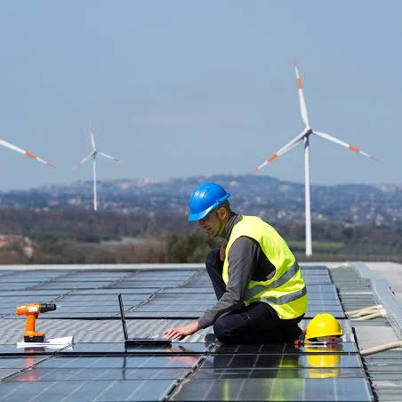 Online Repairing/Refurbishing Course of Solar/Wind Farm Related