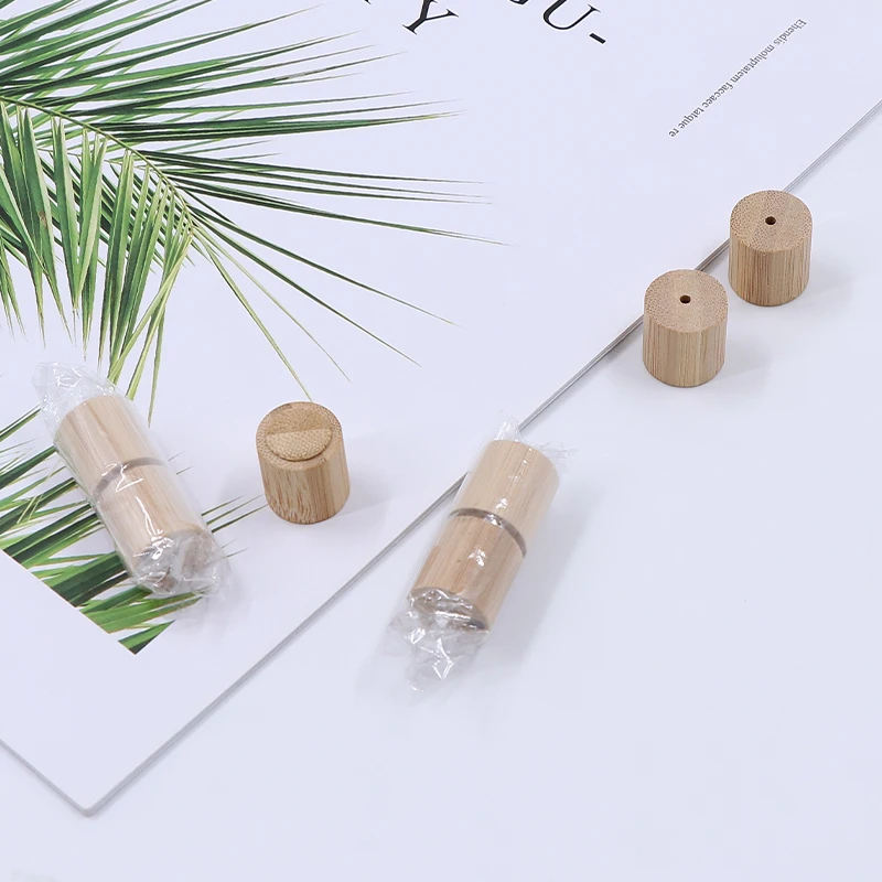 Unique Bamboo Shaker Bottle Lid Spice Jar Set Jar Bamboo Salt And Pepper Shaker