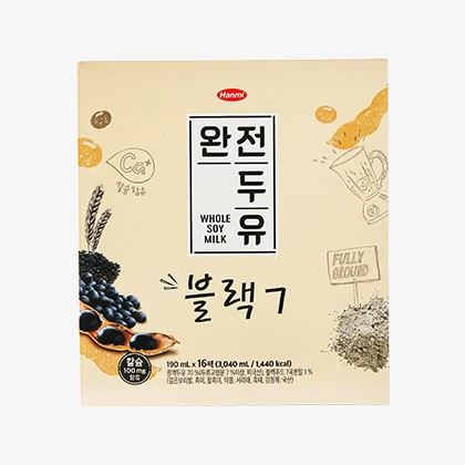 [ Whole Soymilk Black 7] Korea Nutrition Delicious Soy milk casual flavor drink for diet purpose