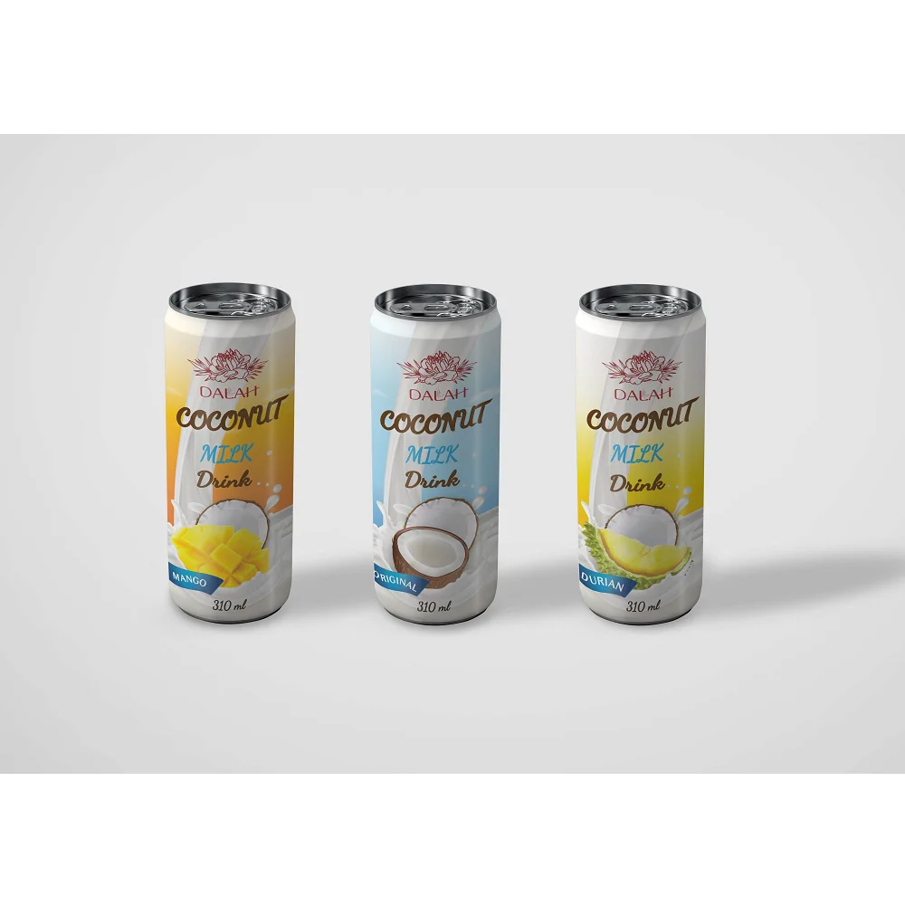 Thailand Fruit Flavored Type Vegetable Beverage Food Coconut Extract 92% Mango Coconut milk drink Concentrate