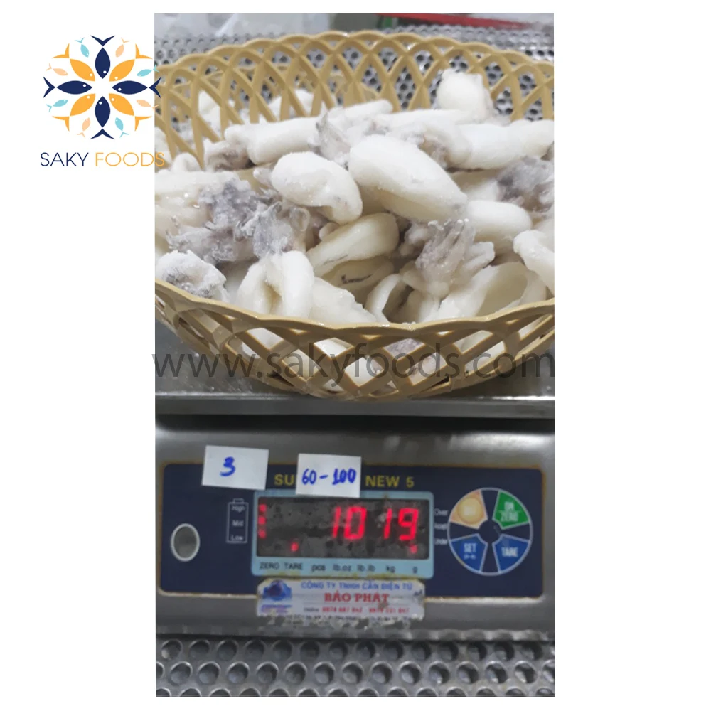 Cuttlefish Frozen Squid From Vietnam A Grade RAW Vacuum Pack Packaging with 2 Years Shelf Life Natural Color