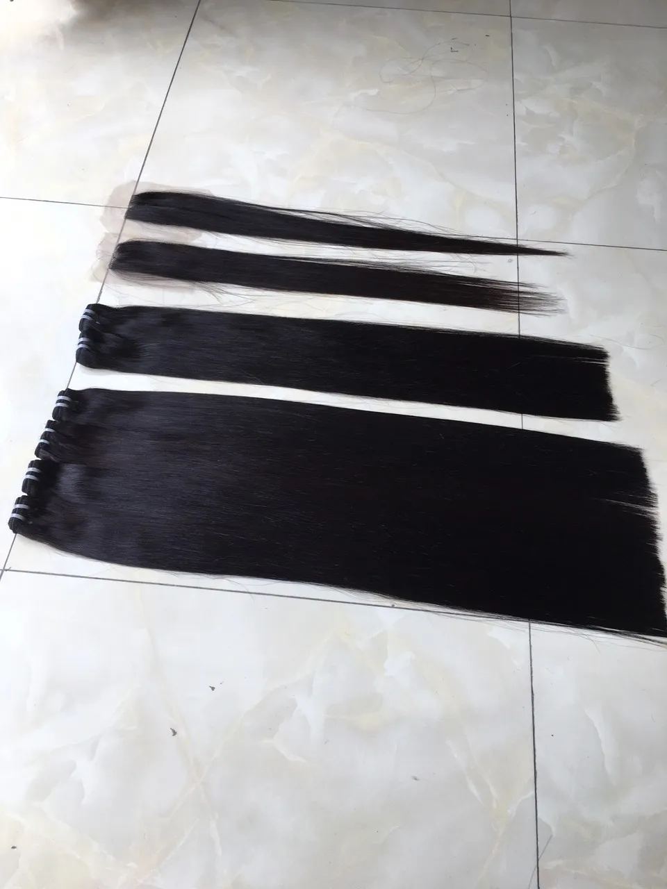 Оптовые продажи прямые длинные волосы для необработанного Вьетнама 100% человеческие remy наращивание человеческих волос