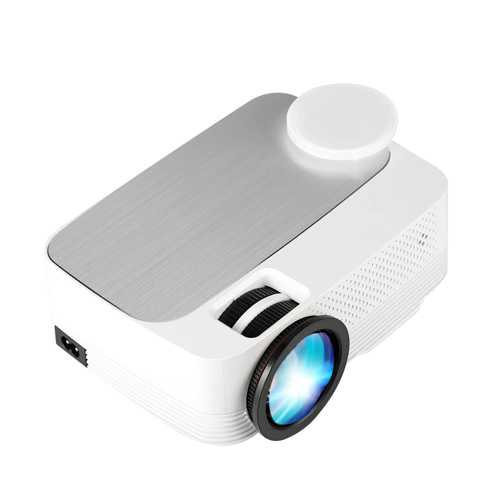 [Factory Cheap Price Mini LED HD Projector] Good Performance HD LCD Light Nice Design with Touch Panel Home Movie Theater