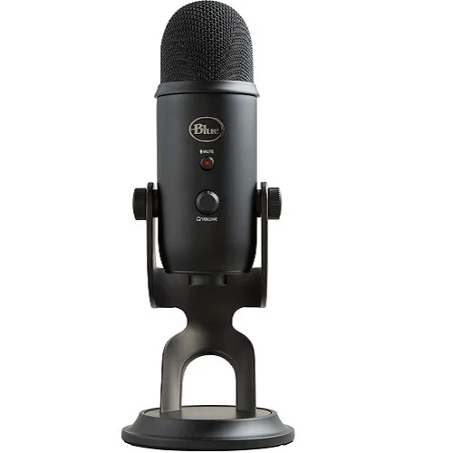 Микрофон New-Yeti USB для записи и потоковой передачи, 3 конденсаторных капсулы, 4 режима пикапа, выход для наушников и управление громкостью