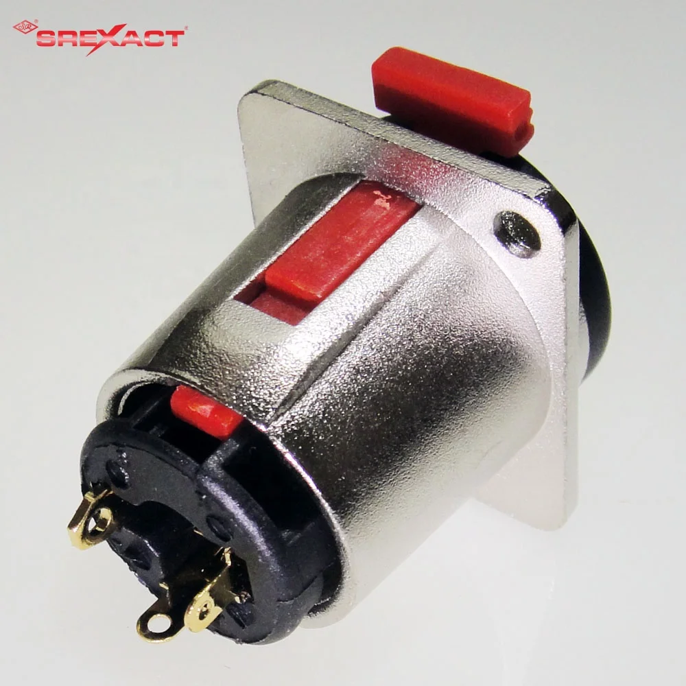 Professional audio phone jack 6.35mm stereo jack socket