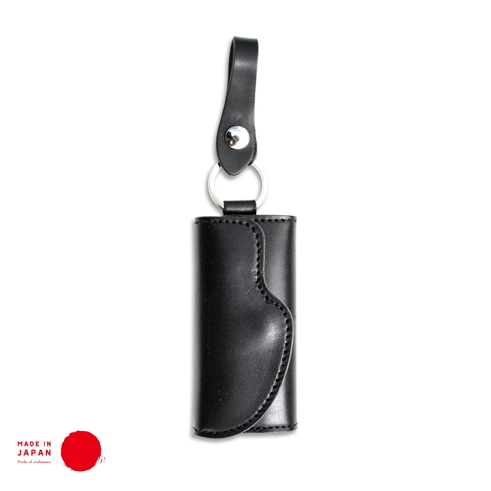 Держатель для ключей тройного сложения [из кожи точиджи], сделано в Японии