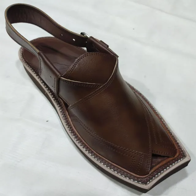 Traditional Handmade Leather Shoe Kaptaan Chappal