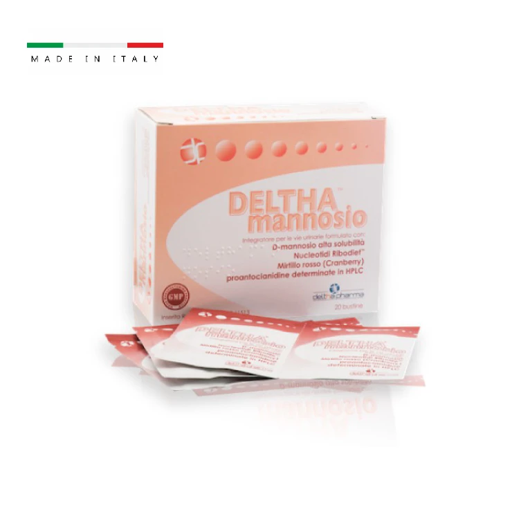 Gluten Free Supplement Sachet  with cranberry-D-mannose 1000 mg made in Italy mannose Top Quality raw materials