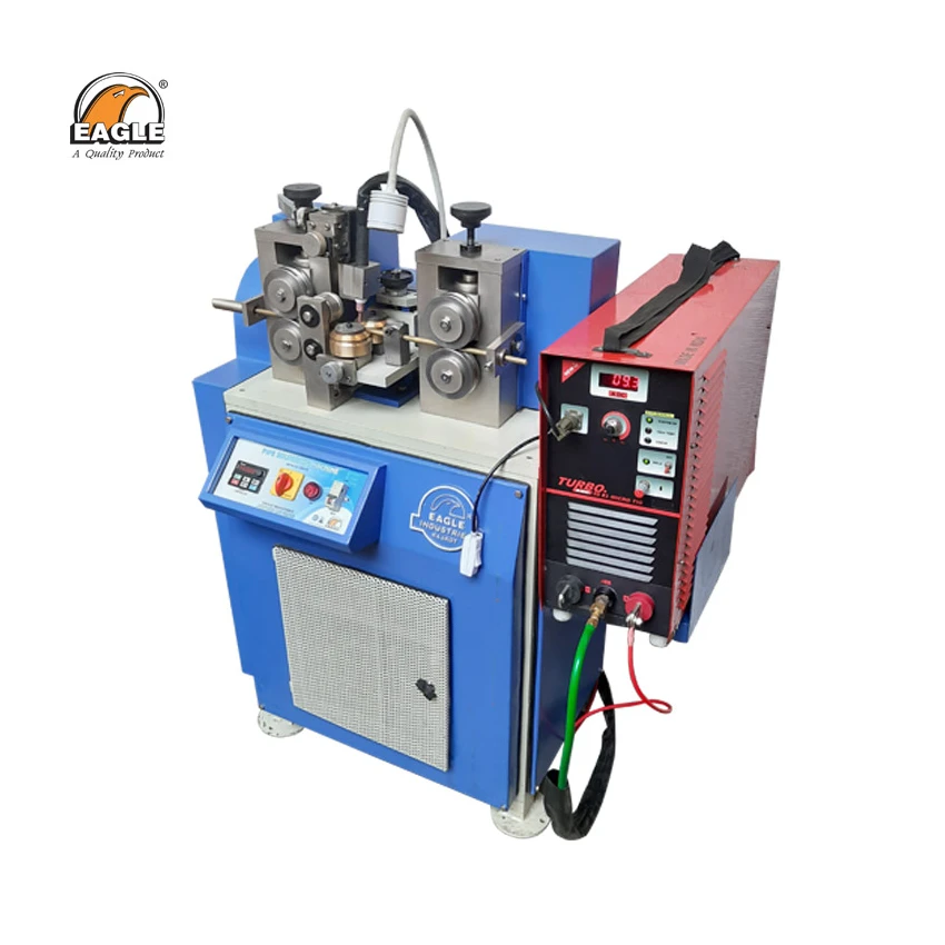 Heavy load Gold & Silver Hollow Tube Machine with Automatic Soldering System for Making Gold and Silver Seamless hollow Tubes