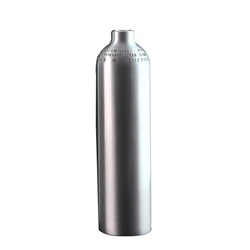 0.8L aluminum co2 cylinder gas cylinder aquarium tank with handle lateral valve