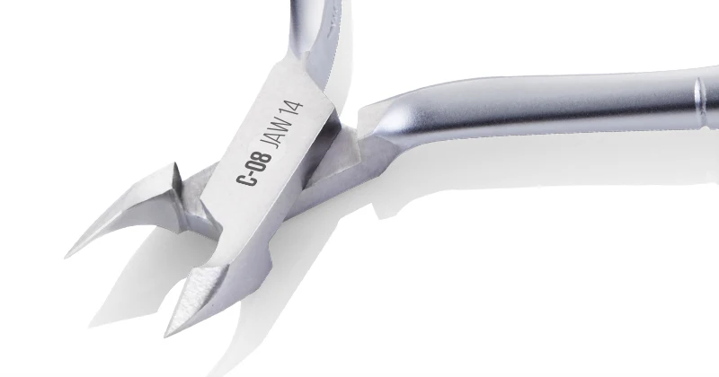 NGHIA Export Impressive Cuticle Nippers Stainless Steel Chrome Finish  Line Vietnam C-08