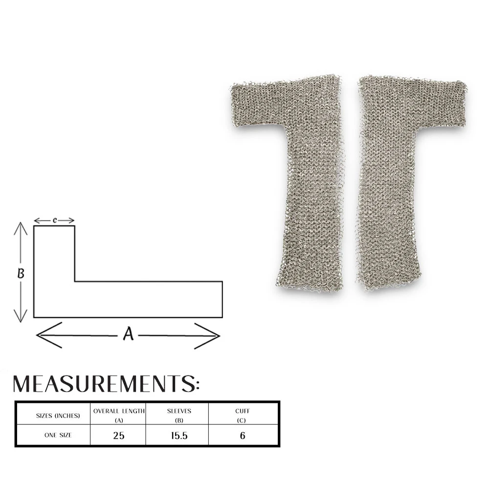 Aluminum Chainmail Round Riveted Voider Ring Armor Protective Wearable Armor Largest Manufacture Company