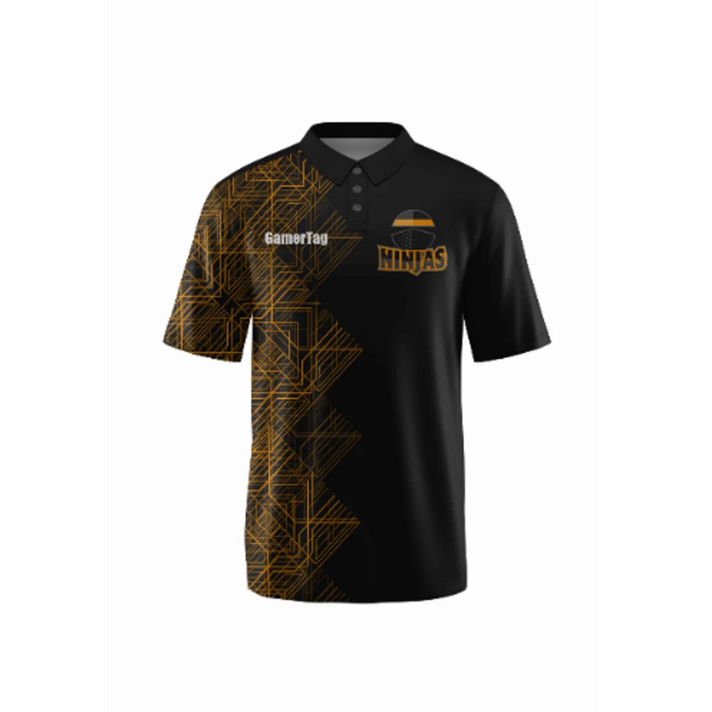100% polyester high quality Dye Sublimation loose fit custom Esports League Game Jersey