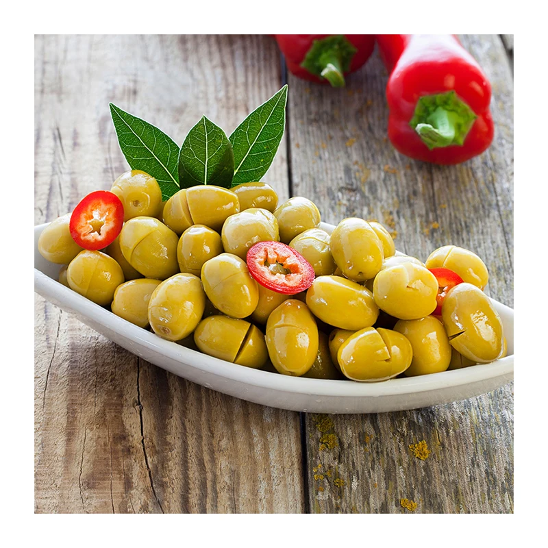 Новый урожай оптом трещины зеленый оливковый 720 cc / 1000cc / 1500cc / 2000cc / 10 кг