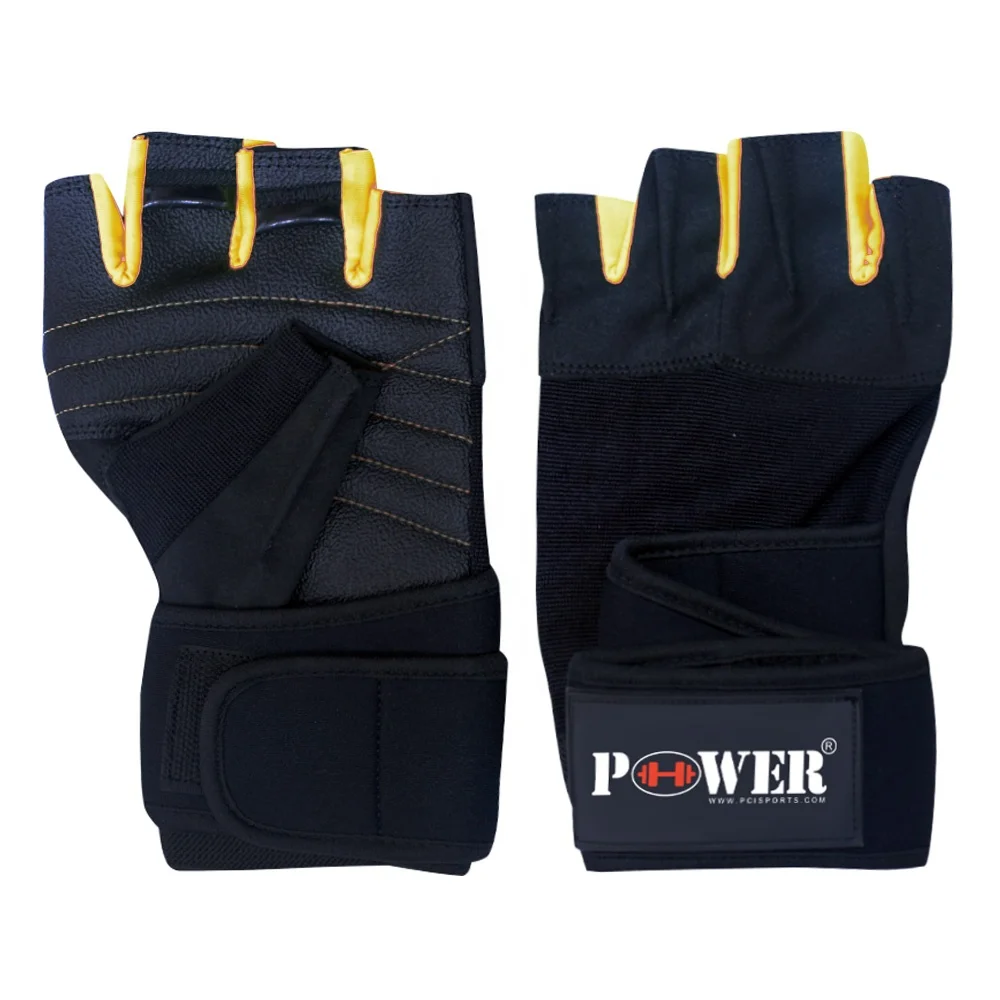 
2021 Hot Sale Synthetic Leather Protective Sports Weightlifting Gym Exercise Workout Training Half Finger Gloves For Sale 