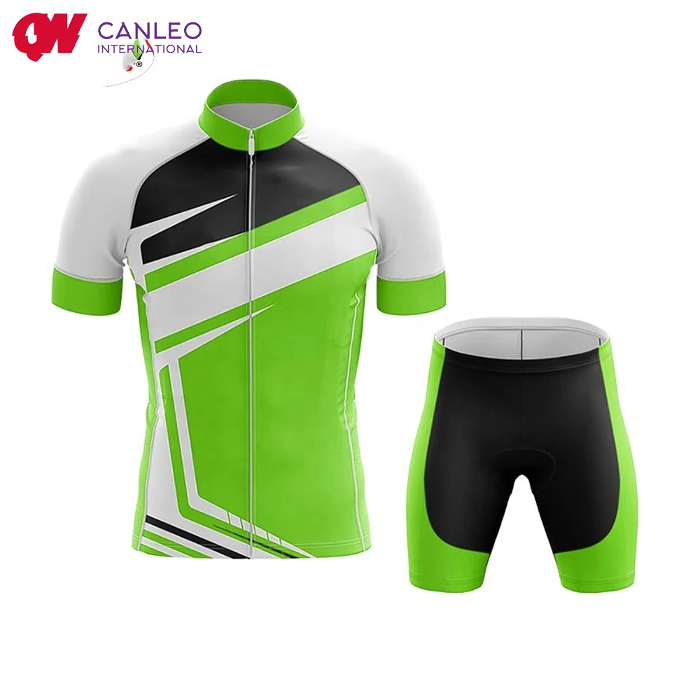 Custom Bike Clothing Sublimation Cycling Jersey Cycling Bib Shorts Suit best price high quality custom design cycling set