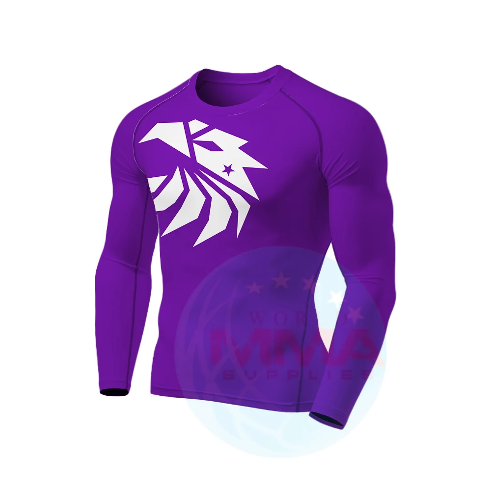 Rash Guard Shirts Custom Blank Mens Sublimated Rash Guard Best Quality Lycraa Pink Women Black Yellow Green Surf Trend XXL Blue