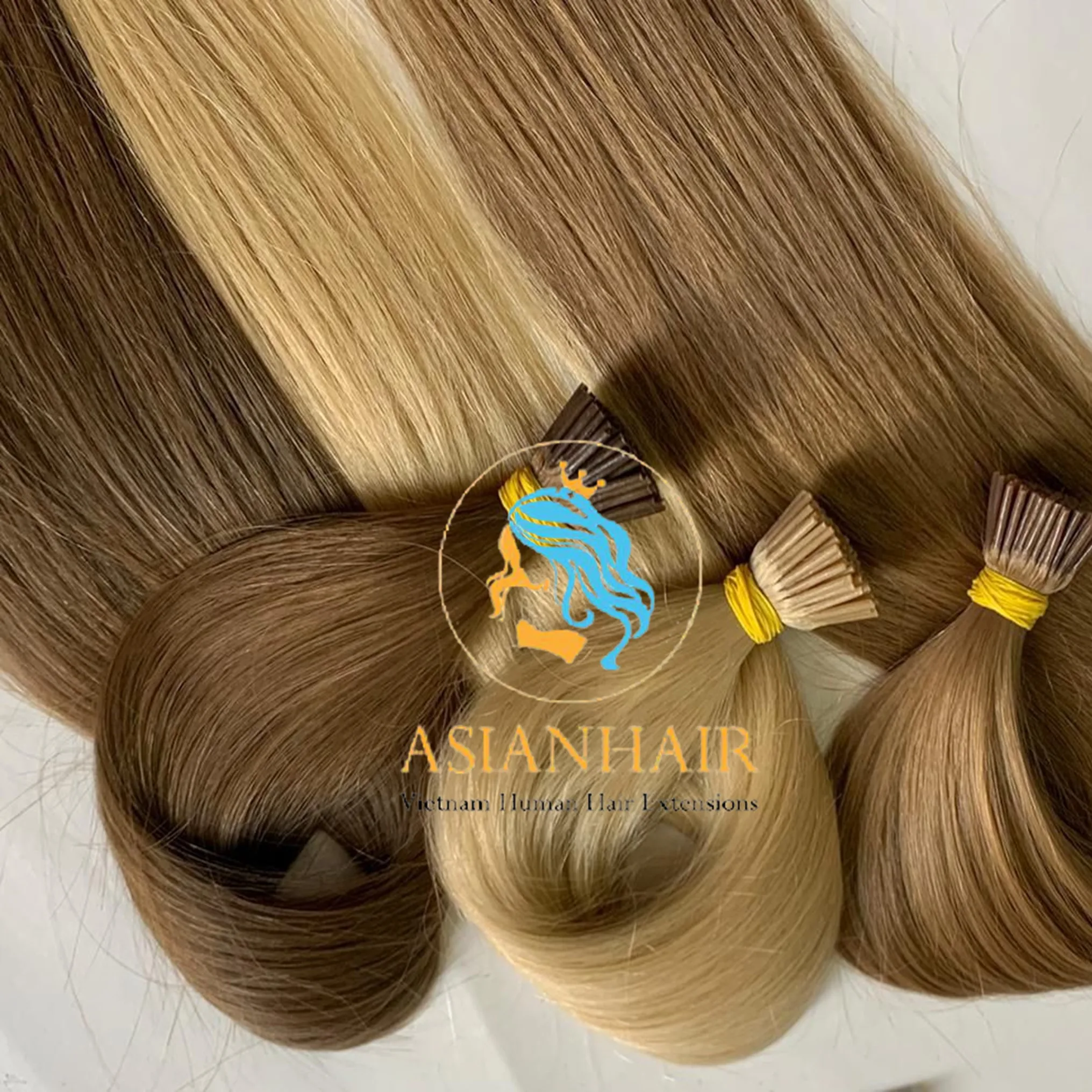 Лидер продаж 100% человеческие волосы из Вьетнама от лучшего качества в ASIANHAIR