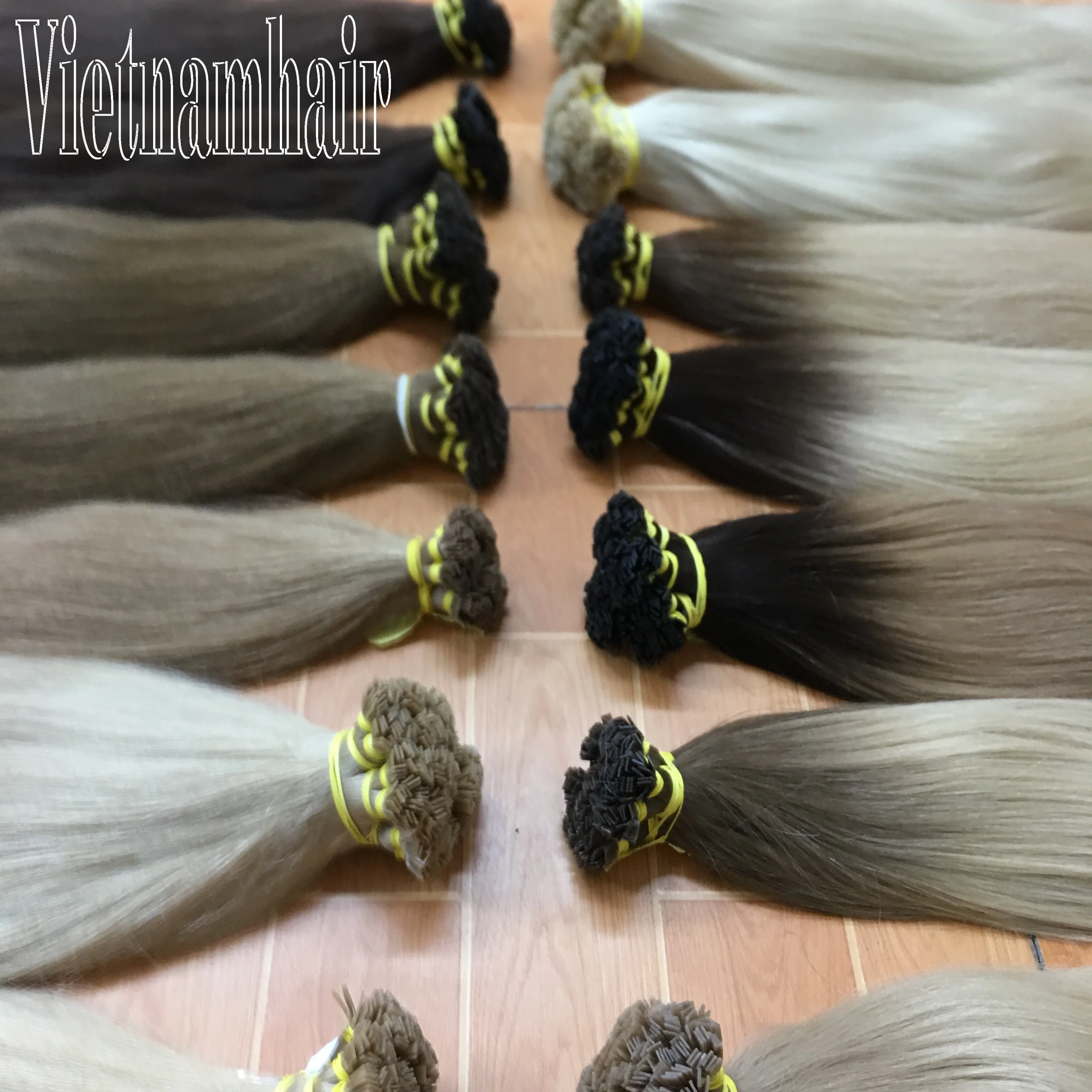 Top keratin flat tip silk soft quality wholesaler