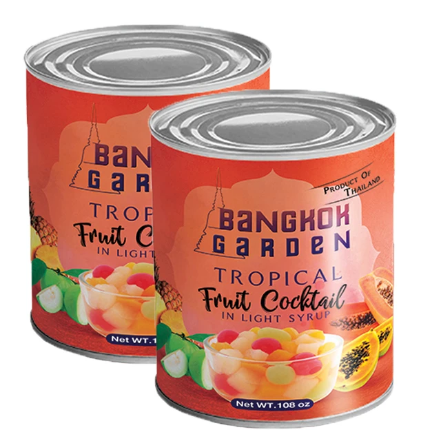 High Quality with Great Price Canned Tropical Fruit Cocktails in Light Syrup 8oz. Mix Fruits from Thailand