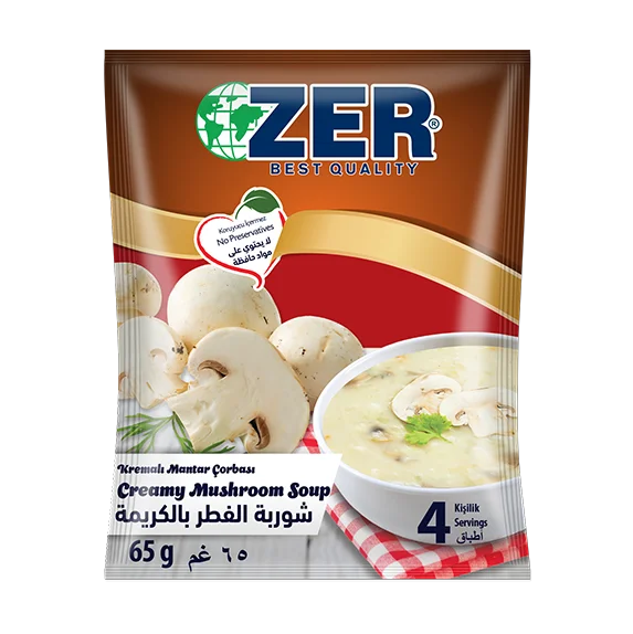 Кремовый суп для грибов Zer 65 г x 12x6 пакетов