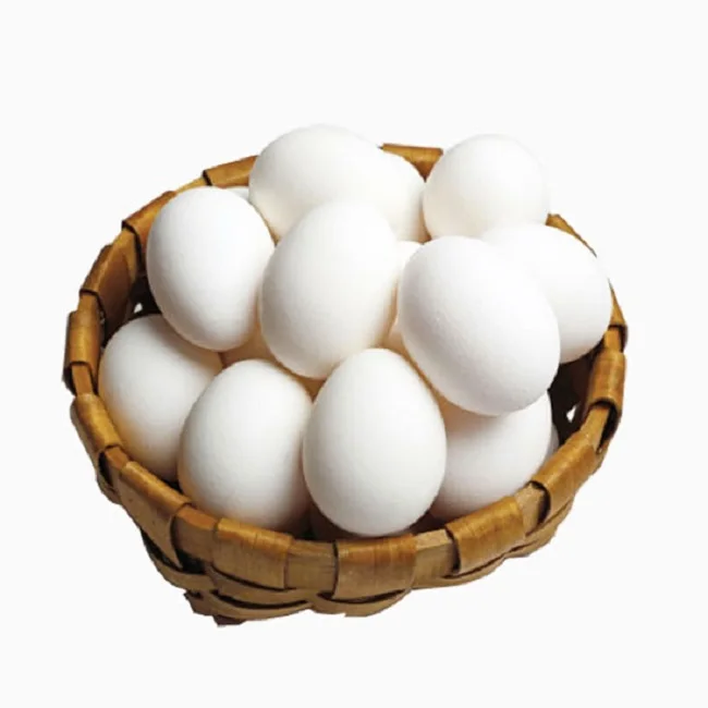 Свежие белые куриные яйца для продажи