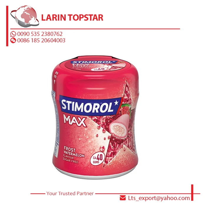 Stimorol Max Frost Watermelon Gum Flavour Sugar Free 80g