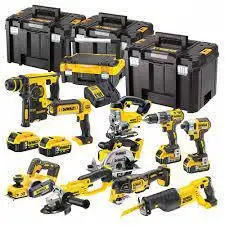 Распродажа со скидкой комплект электроинструментов De-walt 15 комплектов инструментов 20 в 18 XRP Dewalts Drill
