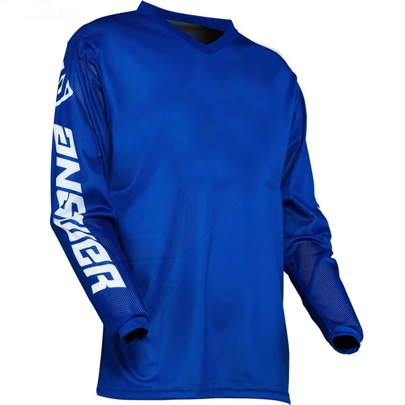  Bike T shirt Long Sleeve Sublimation Cycling T-shirt Street Motocross Moto Jersey Mx Tshirts MTB