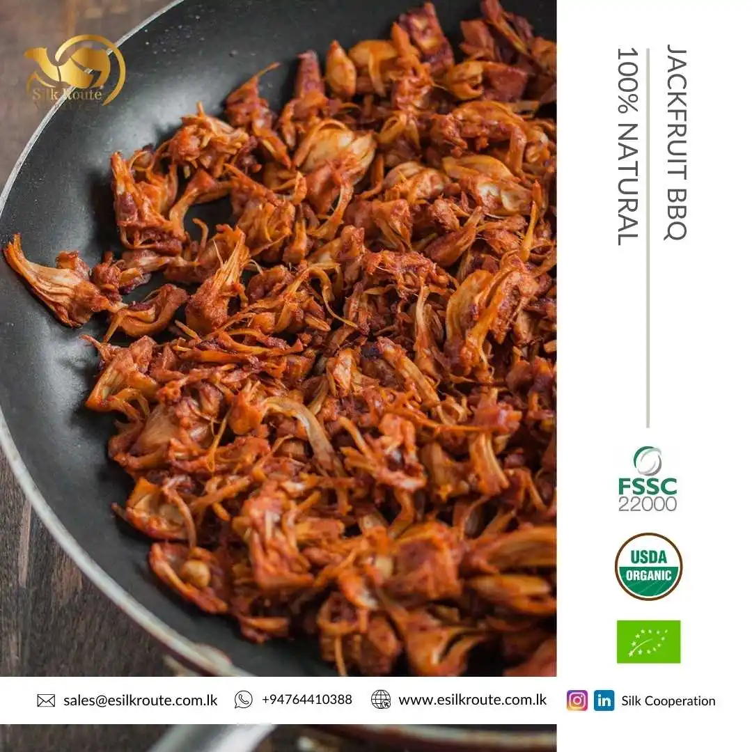 Superb Quality 100% Pure Organic Natural Young Pieces In Brine Jackfruit BBQ from Reliable Supplier