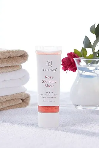 Infused with 75% Rose extract Ultra- moisturizing Cruelty-free and vegan friendly Korean Overnight Sleeping Rose Mask